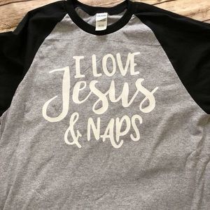 I love Jesus and Naps Shirt